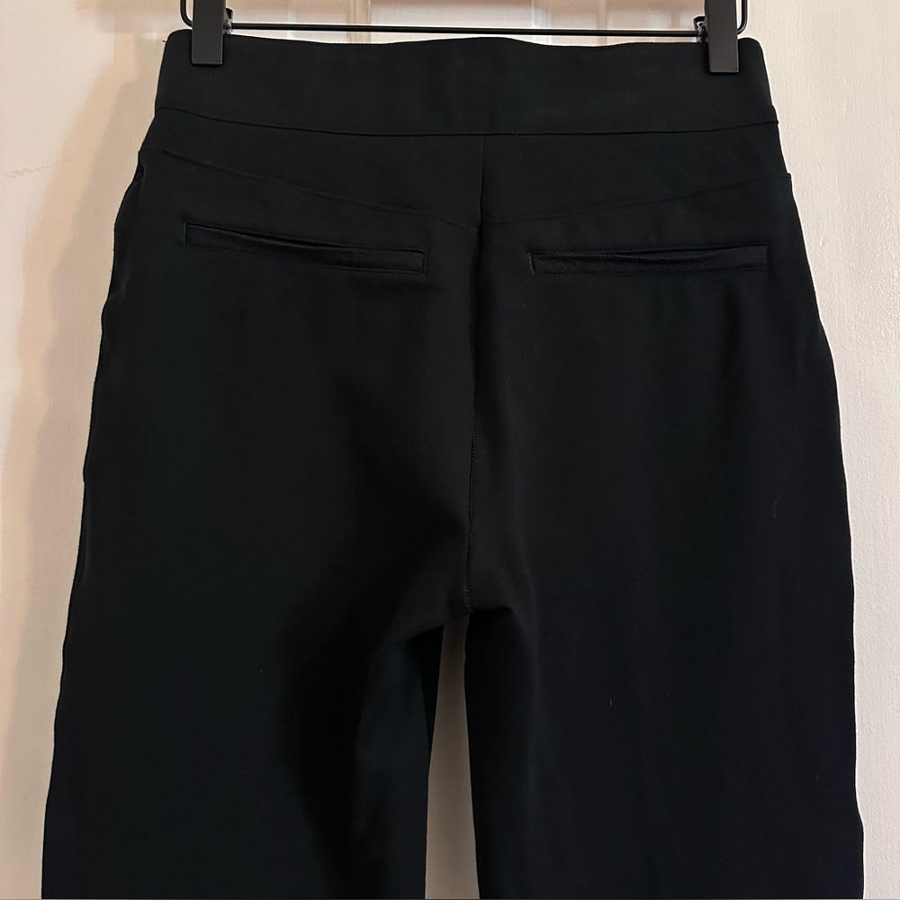 SPANX Perfect Fit Ponte Wide Leg Pant in Classic Black Small Petite - Picture 7 of 8